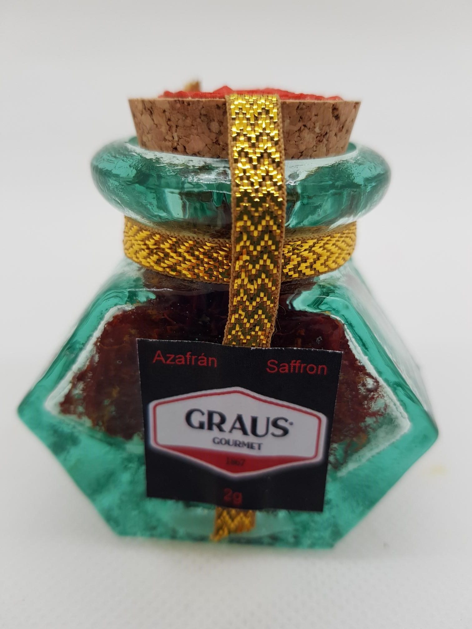 Azafrán hebra. Frasco 2 g.