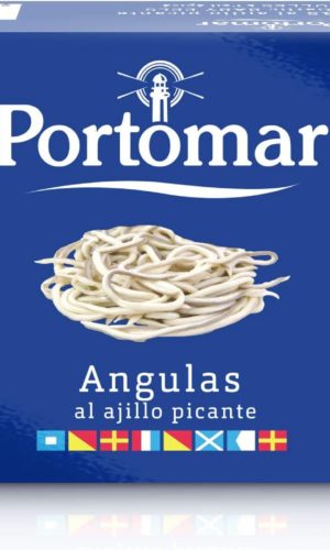 Angulas en aceite de oliva.  120 g.