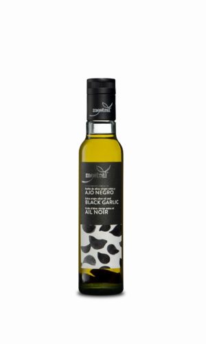 Aceite Mestral con ajo negro 250 ml.