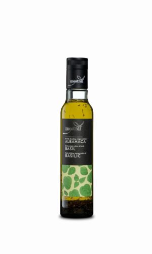 Aceite Mestral con Albahaca 250 ml.