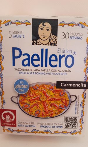 Paellero Carmencita  Con azafrán