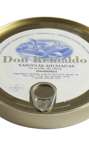 Smoked sardines  Don Reinaldo  120 ml. 4 und.