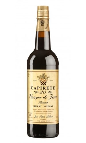 Capirete vinagre de Jerez . 20 años