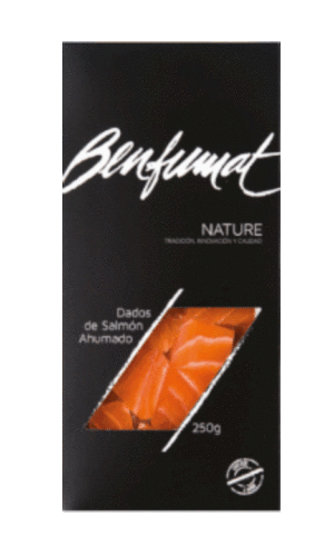 Dados salmón ahumado Benfumat 250 g