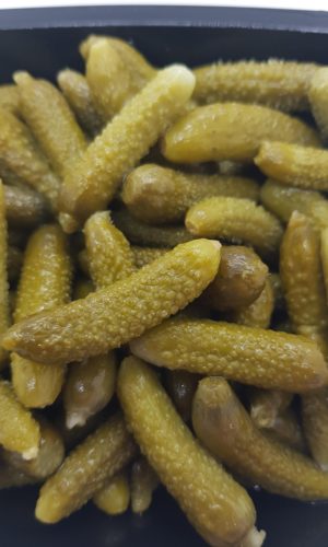 Pepinillos  200 g.  Envasado al vacio.