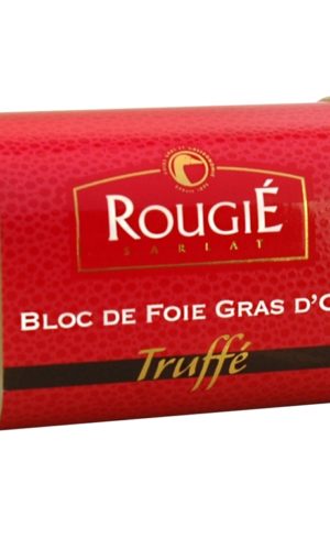 Truffled foie gras goose block