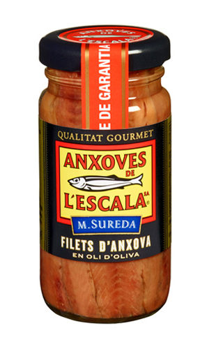 Anchovy fillets 100 g.