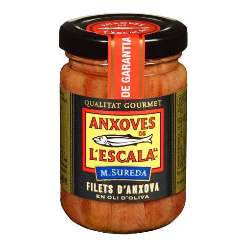 Anchovy fillets 160 g.