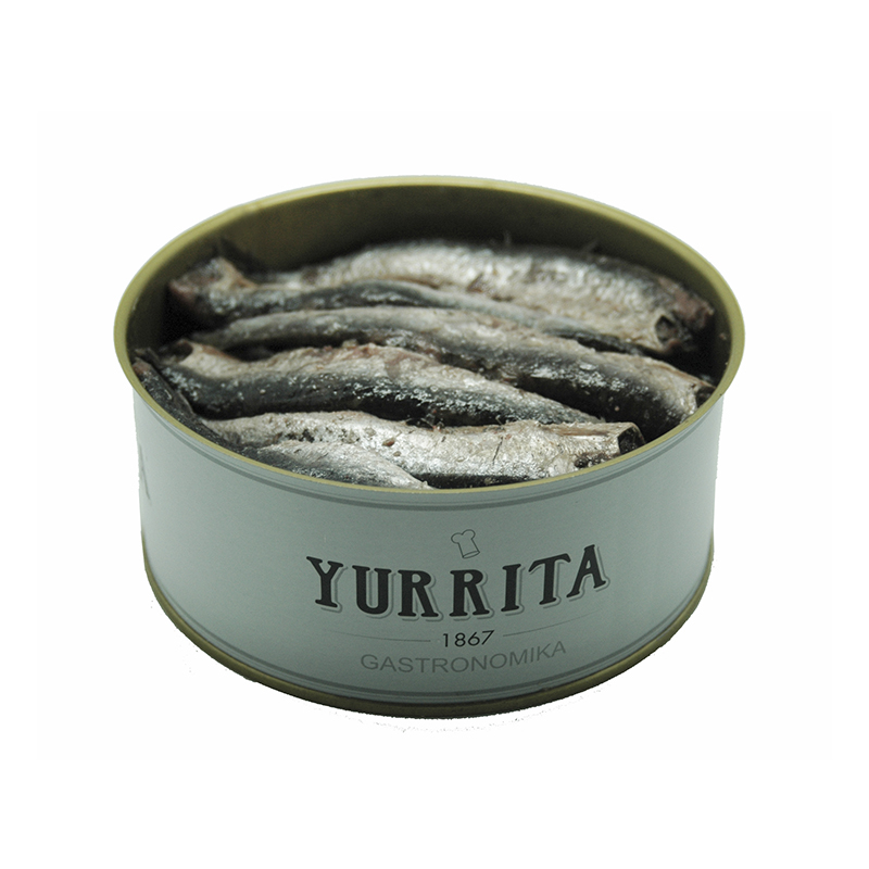 Anchovies in sea salt Yurrita.