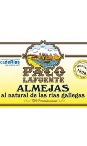 Almejas Paco Lafuente 120 ml. 18-20