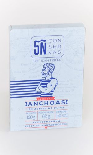 Anchovies of Cantábrico 00 140 ml.