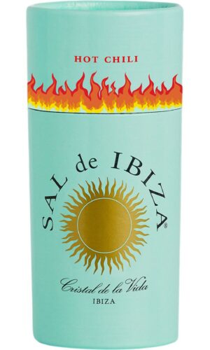 Sal de Ibiza con chili. 75 g.