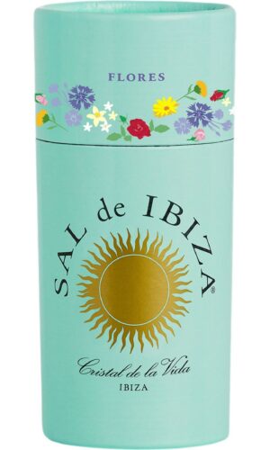 Sal de Ibiza con flores . 75 g.