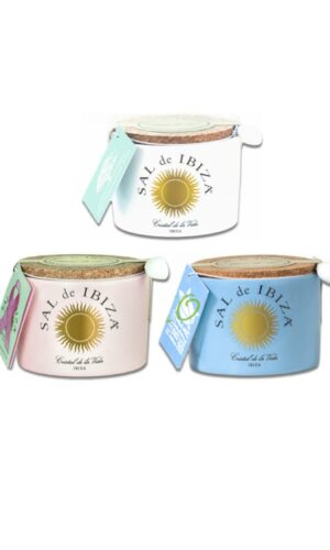 Flor de sal de Ibiza 3-set 150 g.