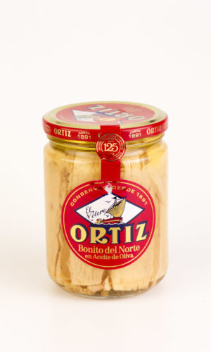 Ortiz  Bonito aceite oliva. Tarro 260 g.