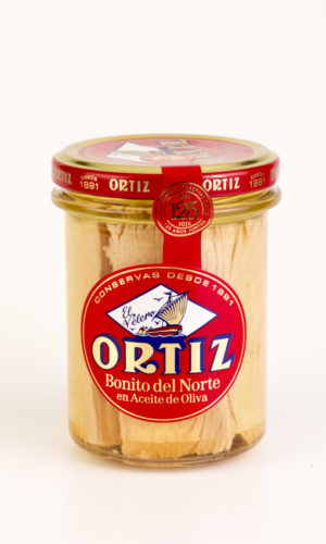 Ortiz  Bonito aceite oliva. Tarro 445 g.