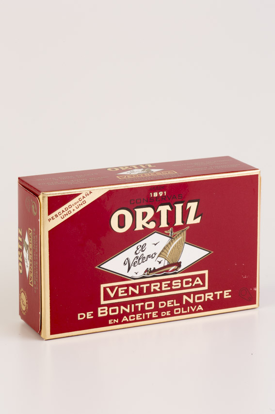 Ortiz ventresca bonito aceite oliva. 120 g.
